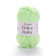 YARNART DOLCE BABY - VELVET BABY YARN GREEN - 850