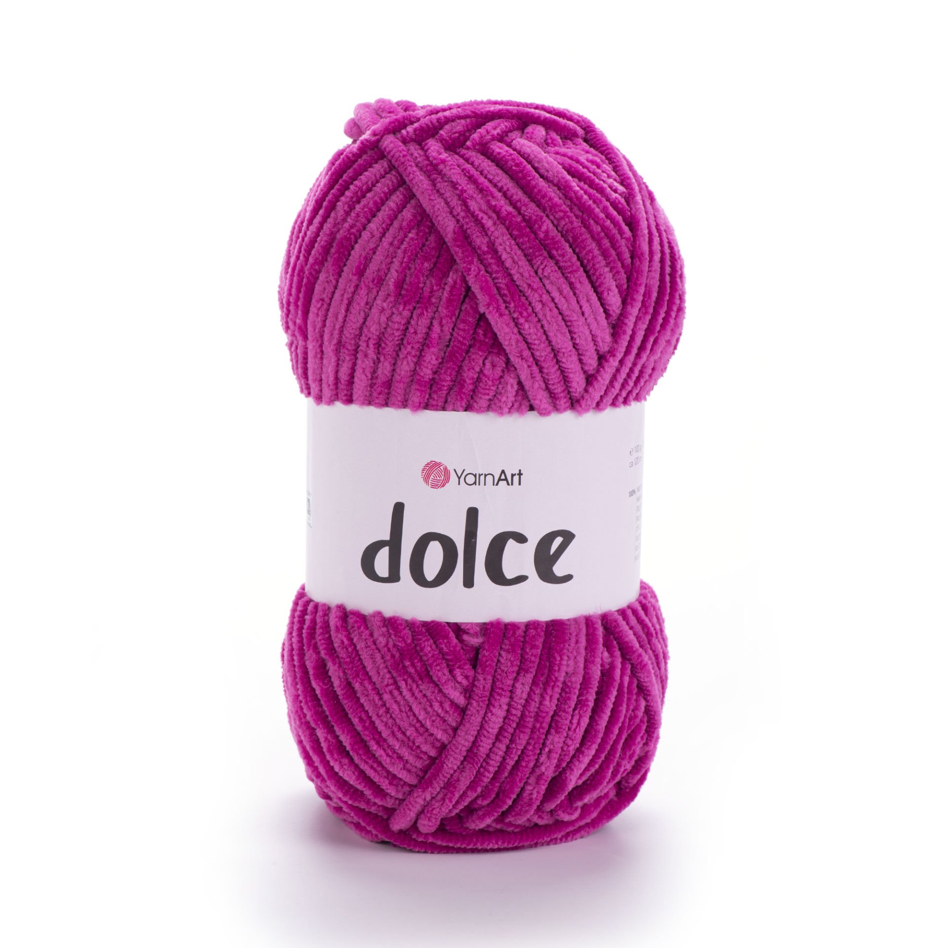 YARNART DOLCE - VELVET KNITTING YARN PINK - 794