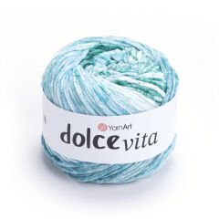 YARNART DOLCE VITA - KNITTING YARN VARIEGATED - 3408
