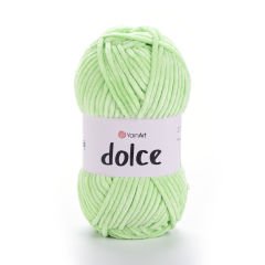 YARNART DOLCE - VELVET KNITTING YARN GREEN - 850