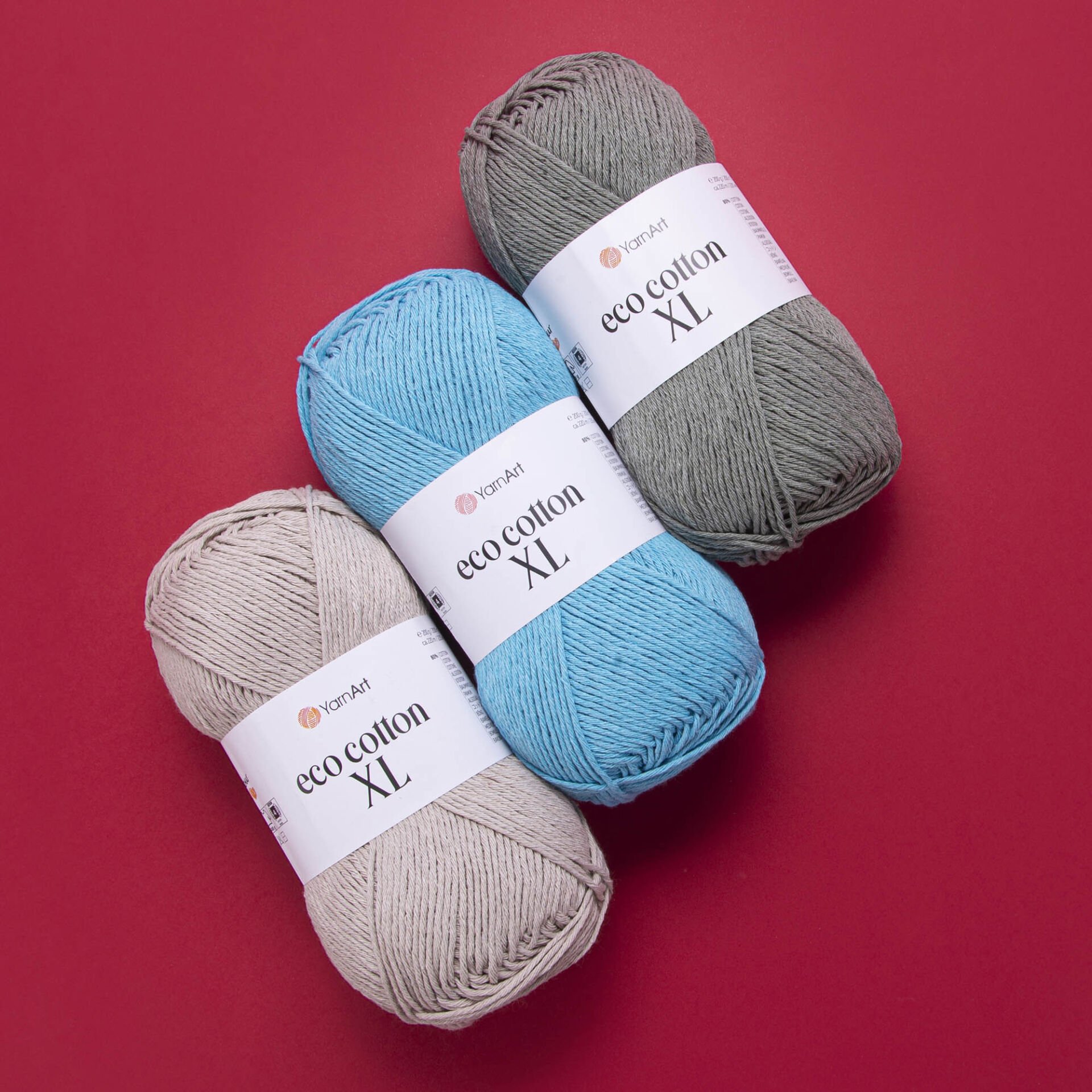 YARNART ECO BAUMWOLLE XL - Strickgarn