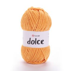 YARNART DOLCE - VELVET KNITTING YARN ORANGE - 852