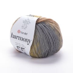 YARNART HARMONY - MULTICOLOR KNITTING YARN VARIEGATED - A9