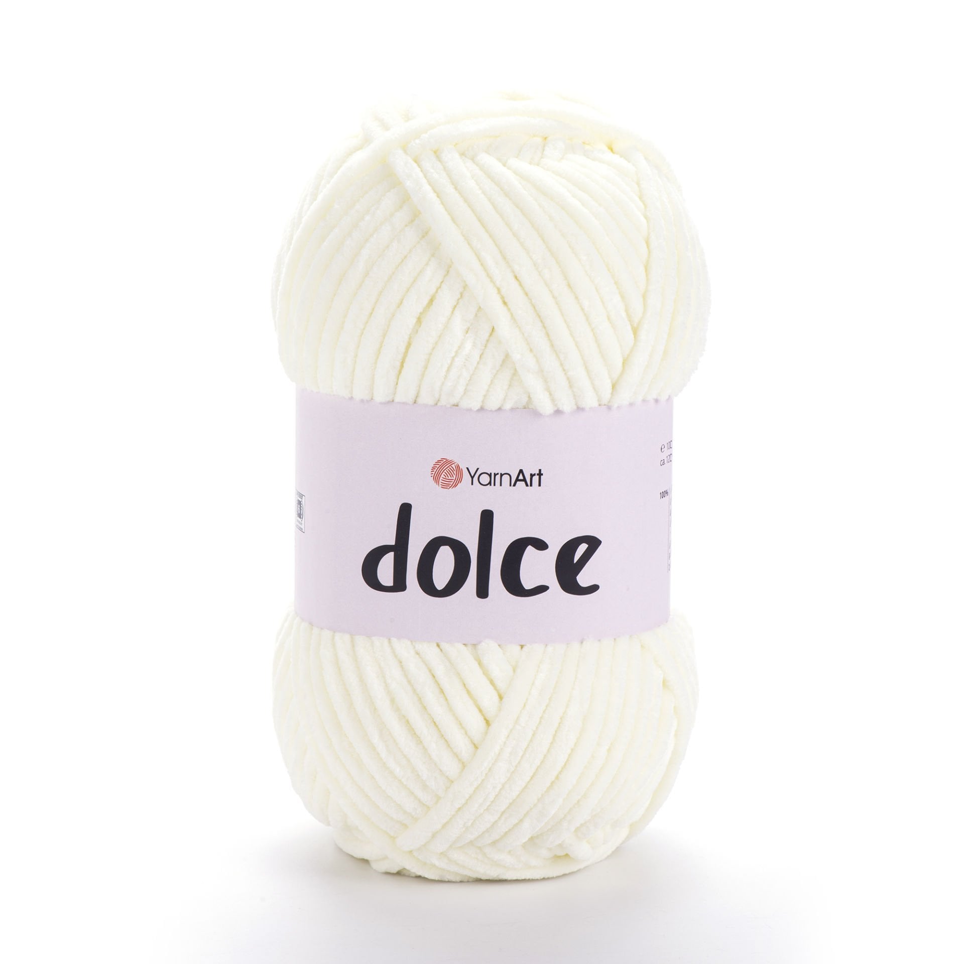 YARNART DOLCE - VELVET KNITTING YARN CREAM - 856
