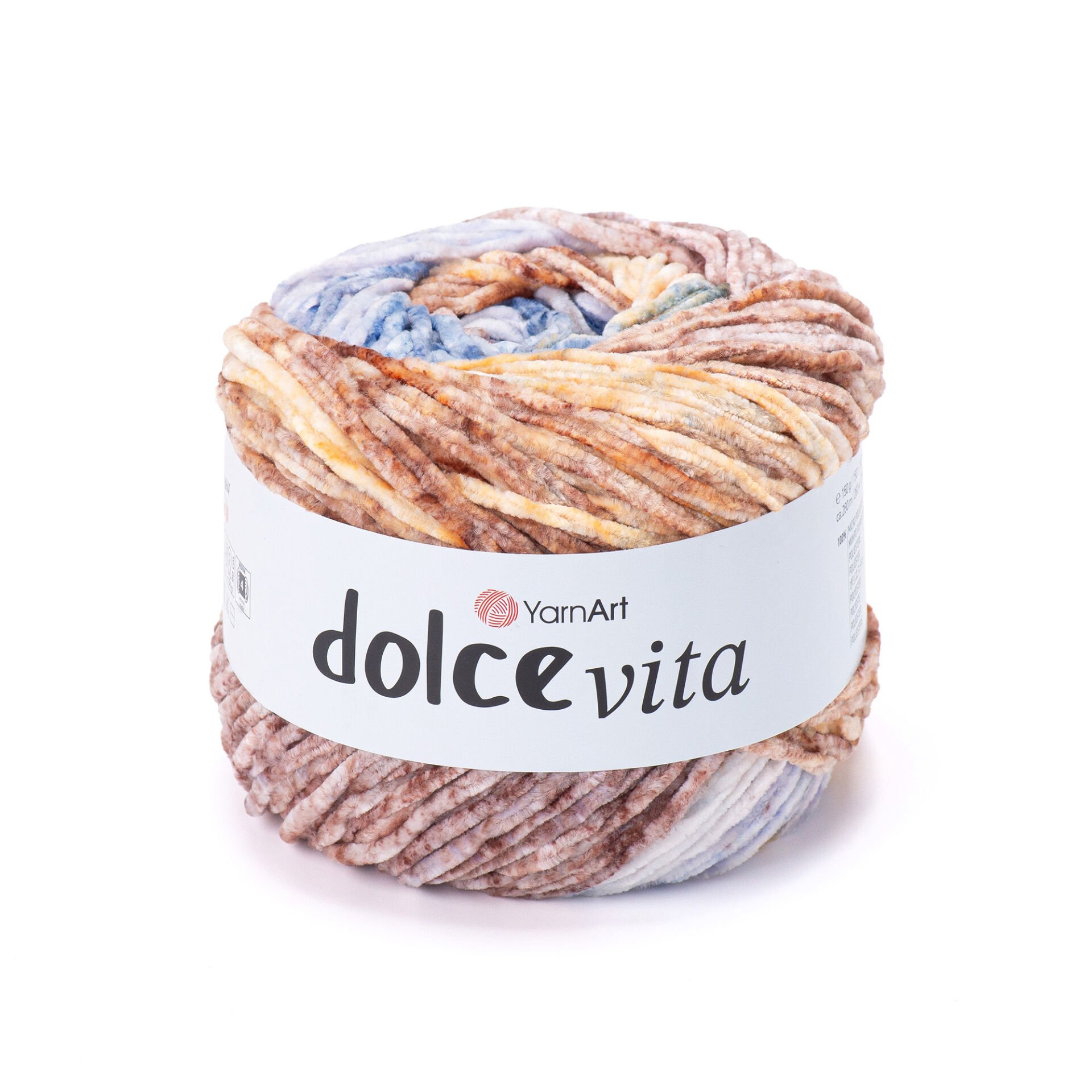 YARNART DOLCE VITA - KNITTING YARN VARIEGATED - 3419