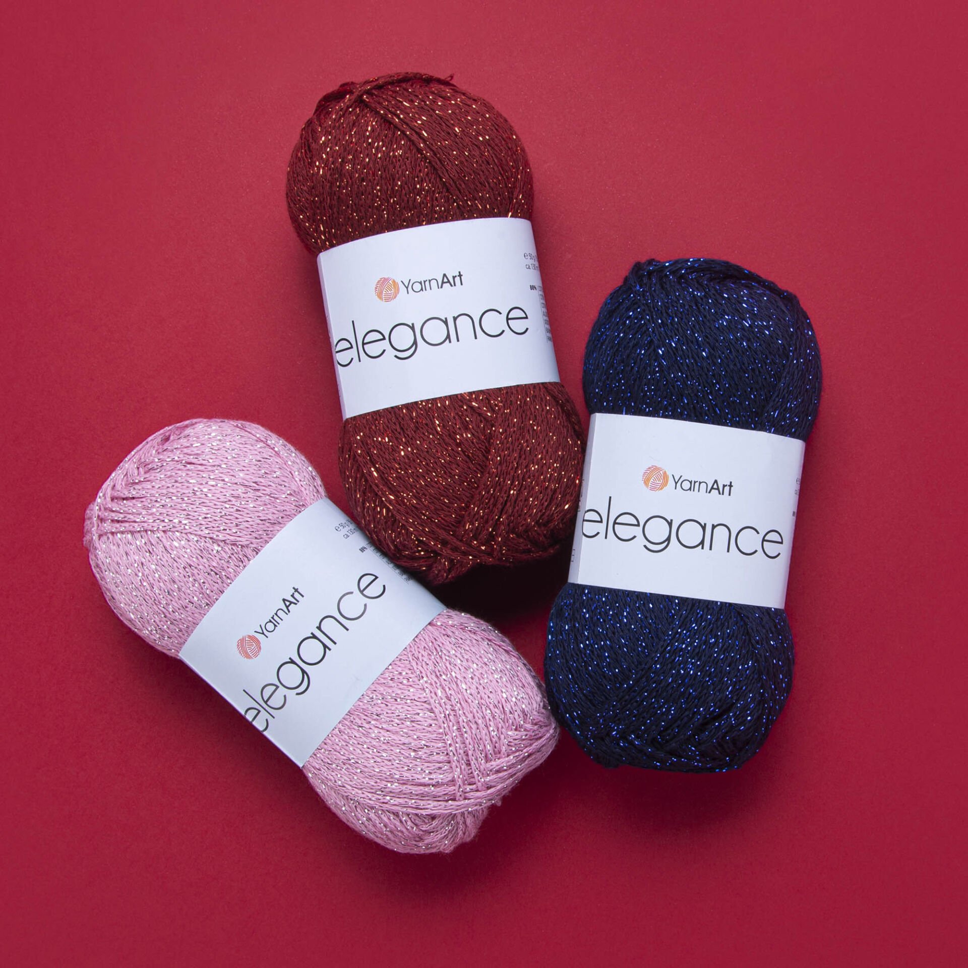 YARNART ELEGANCE - GLITTERY Strickgarn