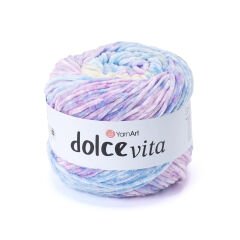 YARNART DOLCE VITA - KNITTING YARN VARIEGATED - 3420