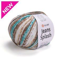 YARNART JEANS SPLASH - MULTICOLOR KNITTING YARN VARIEGATED - 951