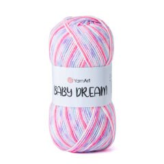YARNART BABY DREAM - KNITTING YARN VARIEGATED - 5235