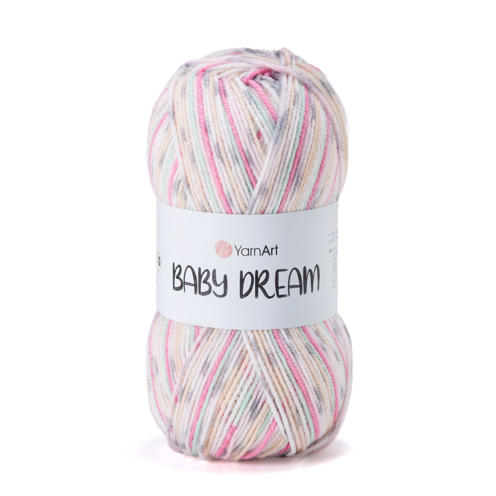 YARNART BABY DREAM - KNITTING YARN VARIEGATED - 5237