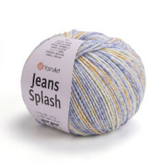 YARNART JEANS SPLASH - MULTICOLOR KNITTING YARN VARIEGATED - 956