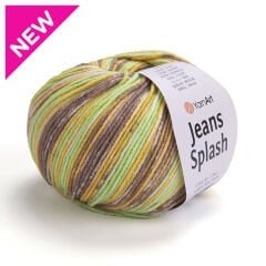 YARNART JEANS SPLASH - MULTICOLOR KNITTING YARN VARIEGATED - 958