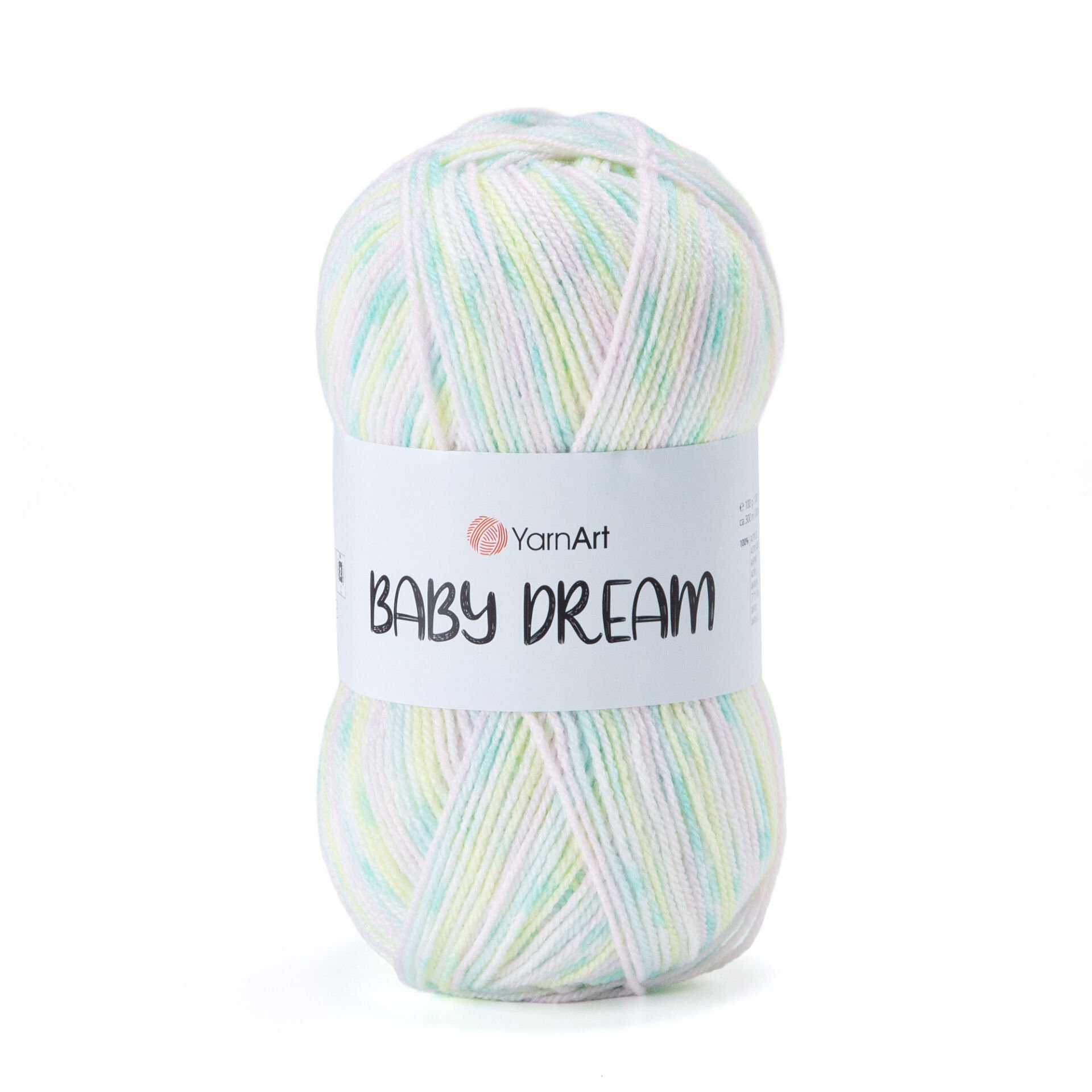 YARNART BABY DREAM - KNITTING YARN VARIEGATED - 5242