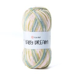 YARNART BABY DREAM - KNITTING YARN VARIEGATED - 5243
