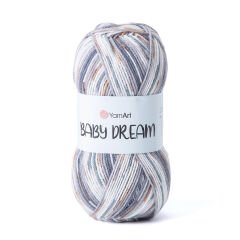 YARNART BABY DREAM - KNITTING YARN VARIEGATED - 5244
