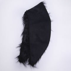 YARNART SHAWL - FAUX FUR SHAWL