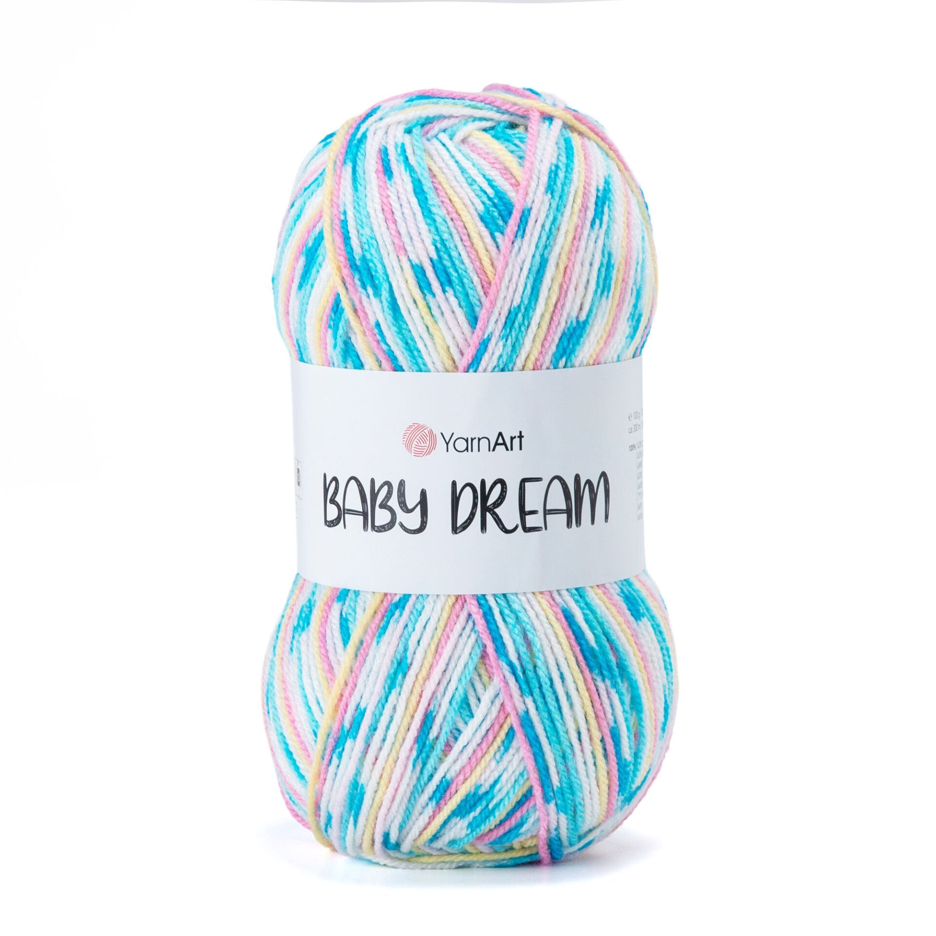 YARNART BABY DREAM - KNITTING YARN VARIEGATED - 5246