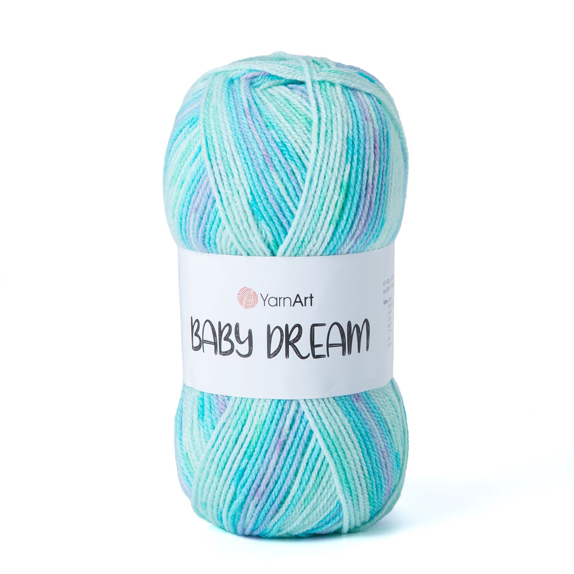 YARNART BABY DREAM - KNITTING YARN VARIEGATED - 5247