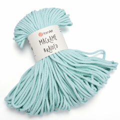 YARNART MACRAME BRAIDED - MACRAME CORD CYAN - 775