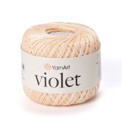 YARNART VIOLET - MERCERIZED LACE YARN LIGHT PINKISH ORANGE - 5303