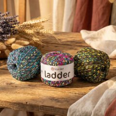YARNART LADDER - KNITTING YARN VARIEGATED - 7809