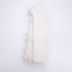 YARNART TUXEDE - FAUX FUR SHAWL