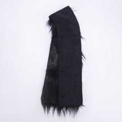 YARNART TUXEDE - FAUX FUR SHAWL