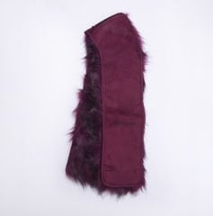 YARNART TUXEDE - FAUX FUR SHAWL