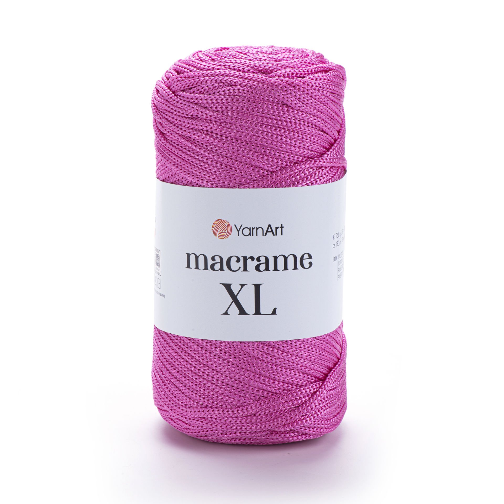 YARNART MACRAME XL - MACRAME CORD PINK - 140