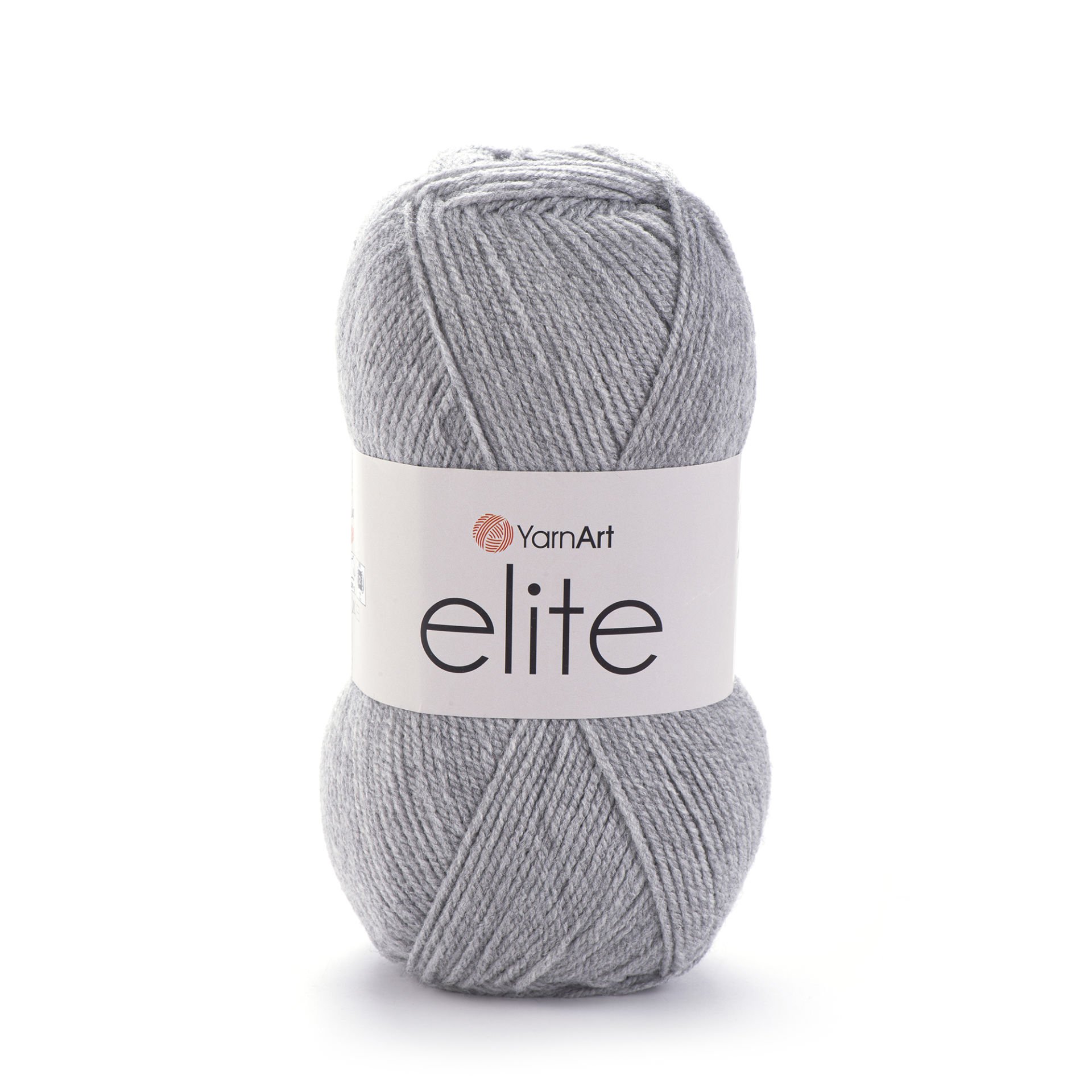 YARNART ELITE - KNITTING YARN LIGHT GREY - 804