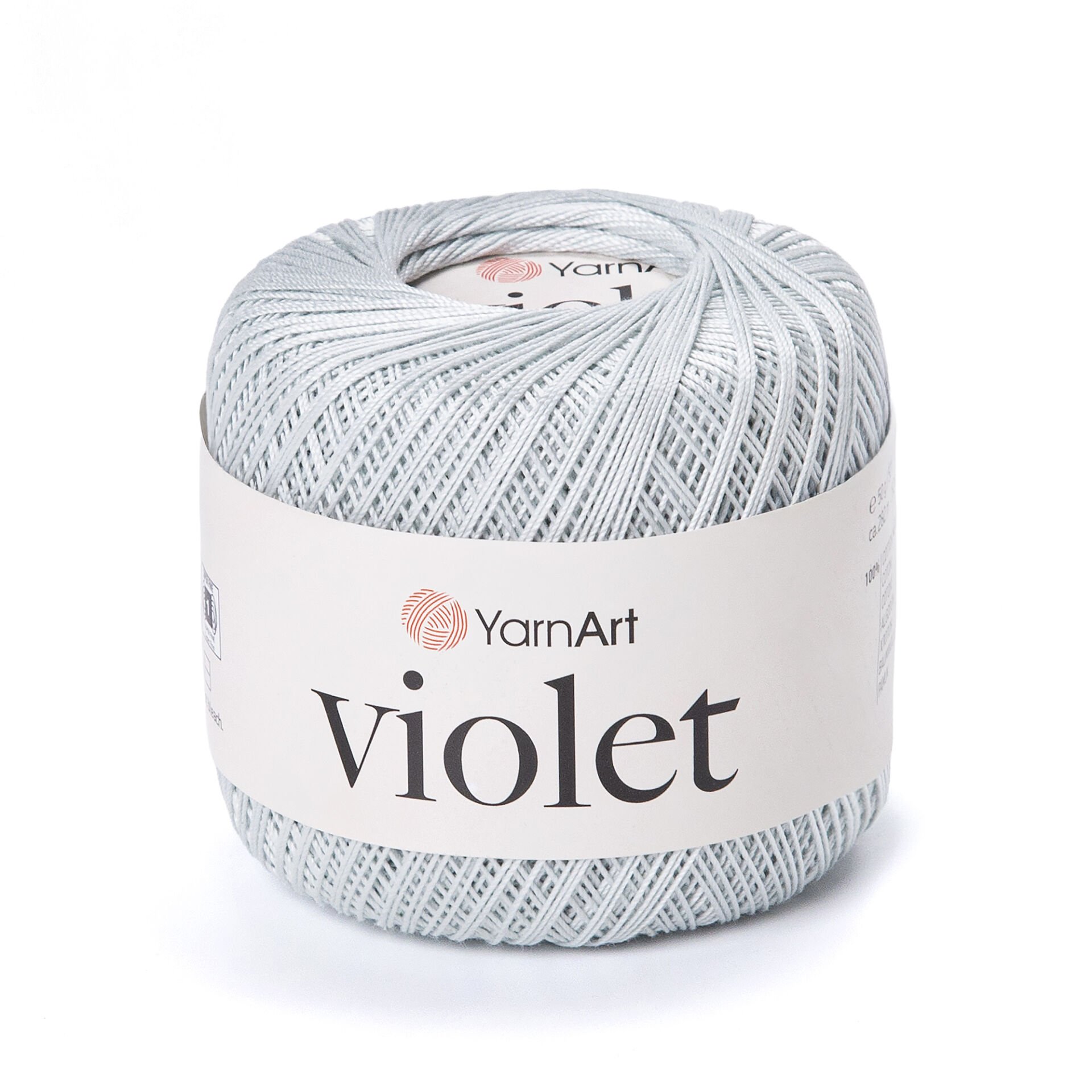 YARNART VIOLET - MERCERIZED LACE YARN ICE BLUE - 54462