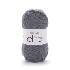 YARNART ELITE - KNITTING YARN GREY - 29