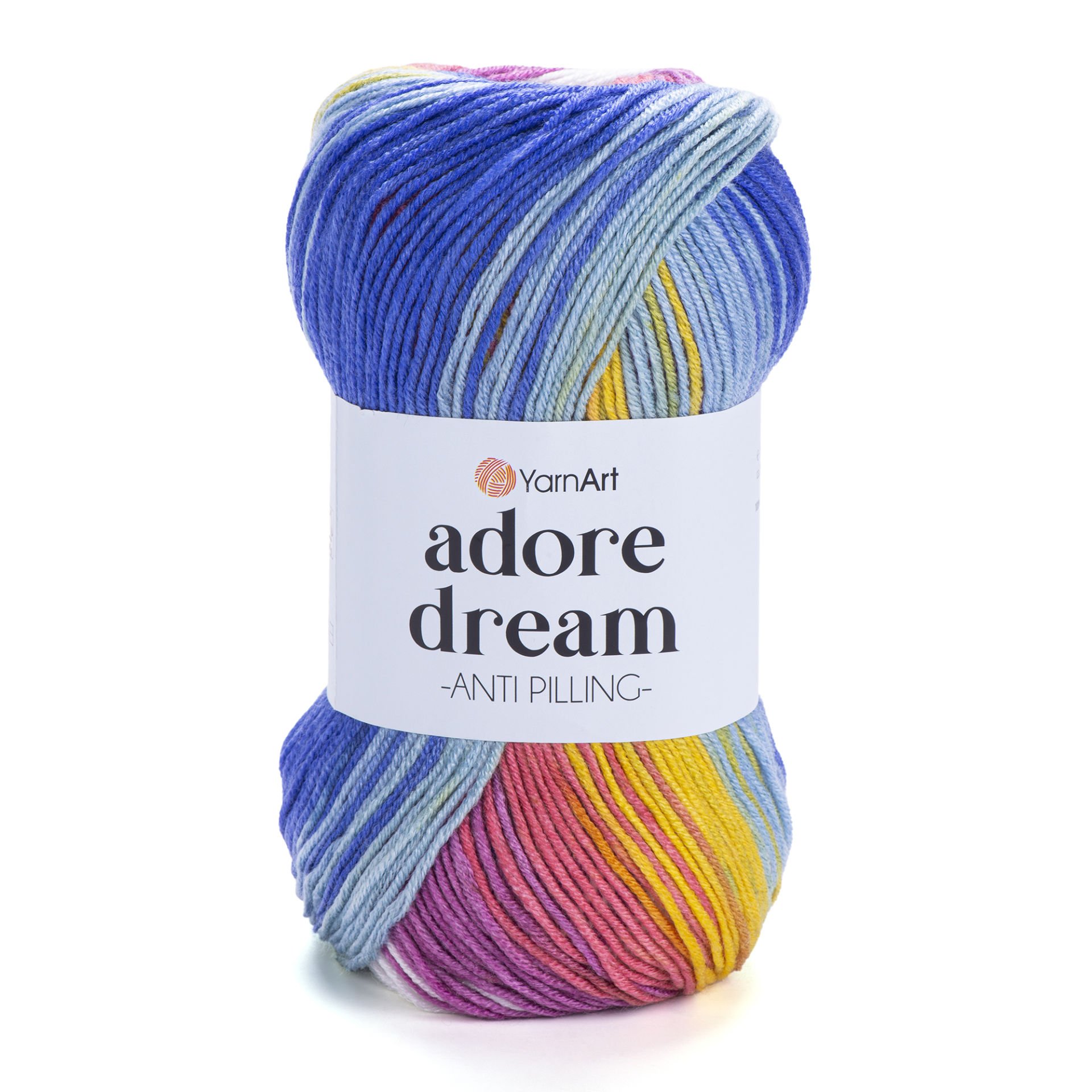 YARNART ADORE DREAM - KNITTING YARN VARIEGATED - 1072