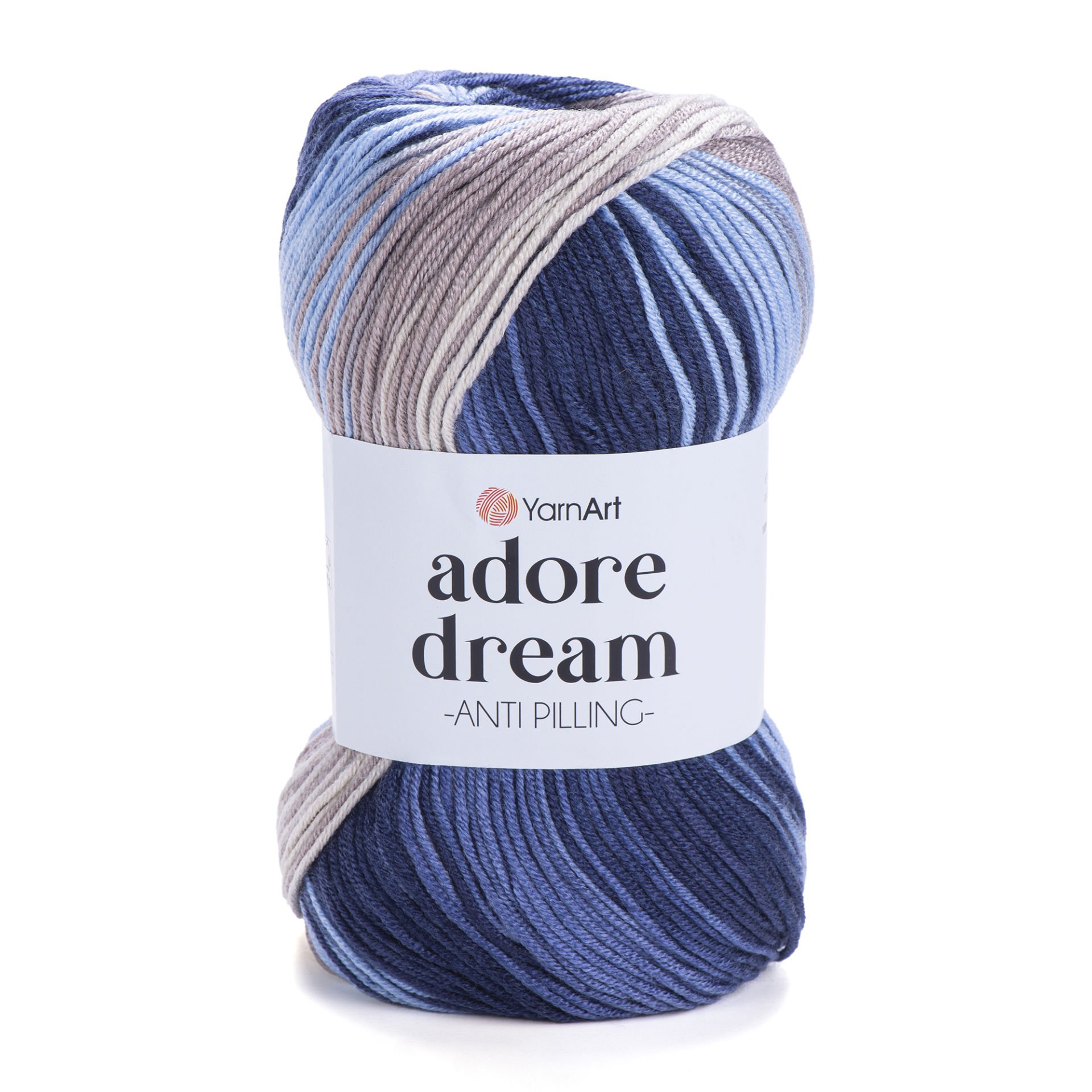 YARNART ADORE DREAM - KNITTING YARN VARIEGATED - 1073