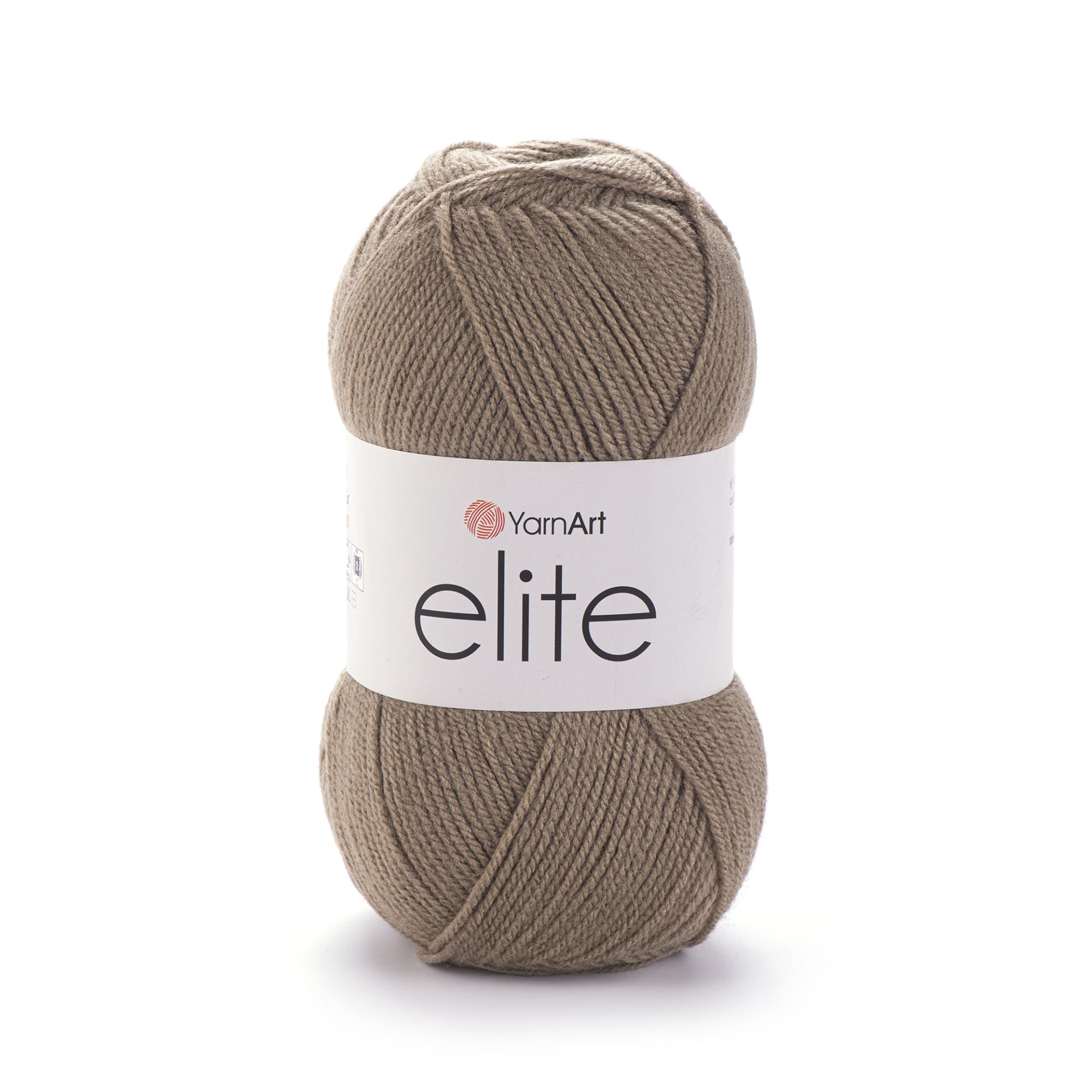 YARNART ELITE - KNITTING YARN TAUPE - 218