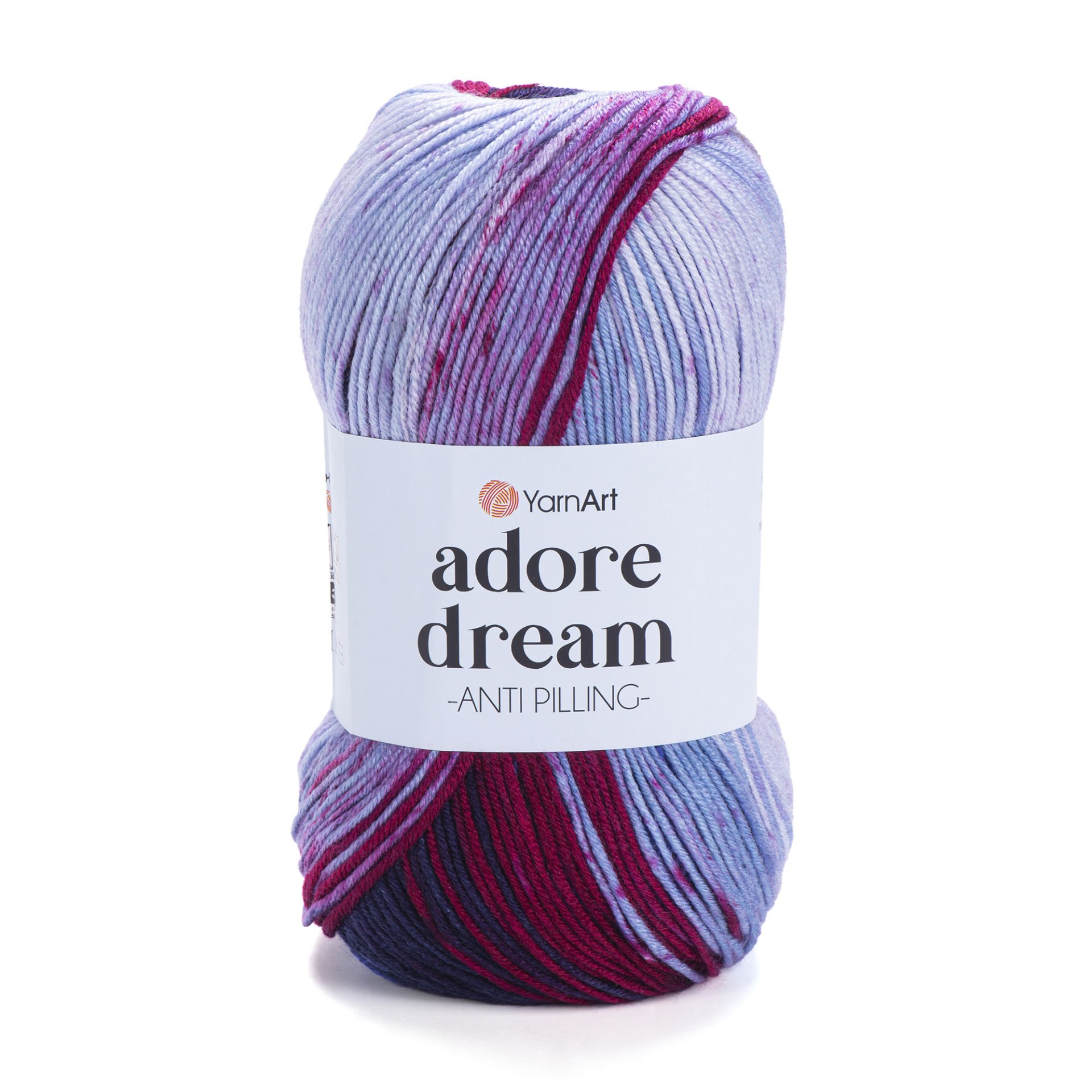 YARNART ADORE DREAM - KNITTING YARN VARIEGATED - 1075