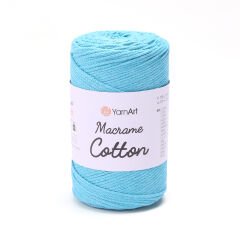 YARNART MACRAME COTTON - MACRAME CORD TURQUOISE - 763