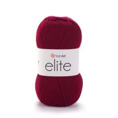 YARNART ELITE - KNITTING YARN CLARET - 43