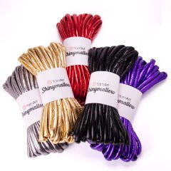 YARNART SHINYMALLOW - KNITTING YARN RED - 5409