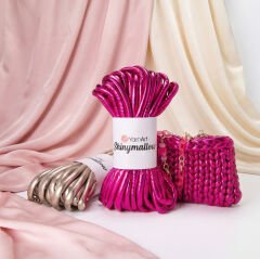 YARNART SHINYMALLOW - KNITTING YARN RED - 5409