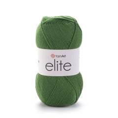 YARNART ELITE - KNITTING YARN GREEN - 248