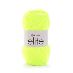 YARNART ELITE - KNITTING YARN NEON GREEN - 79
