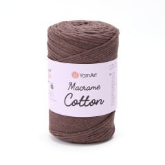 YARNART MACRAME COTTON - MACRAME CORD DARK BROWN - 769