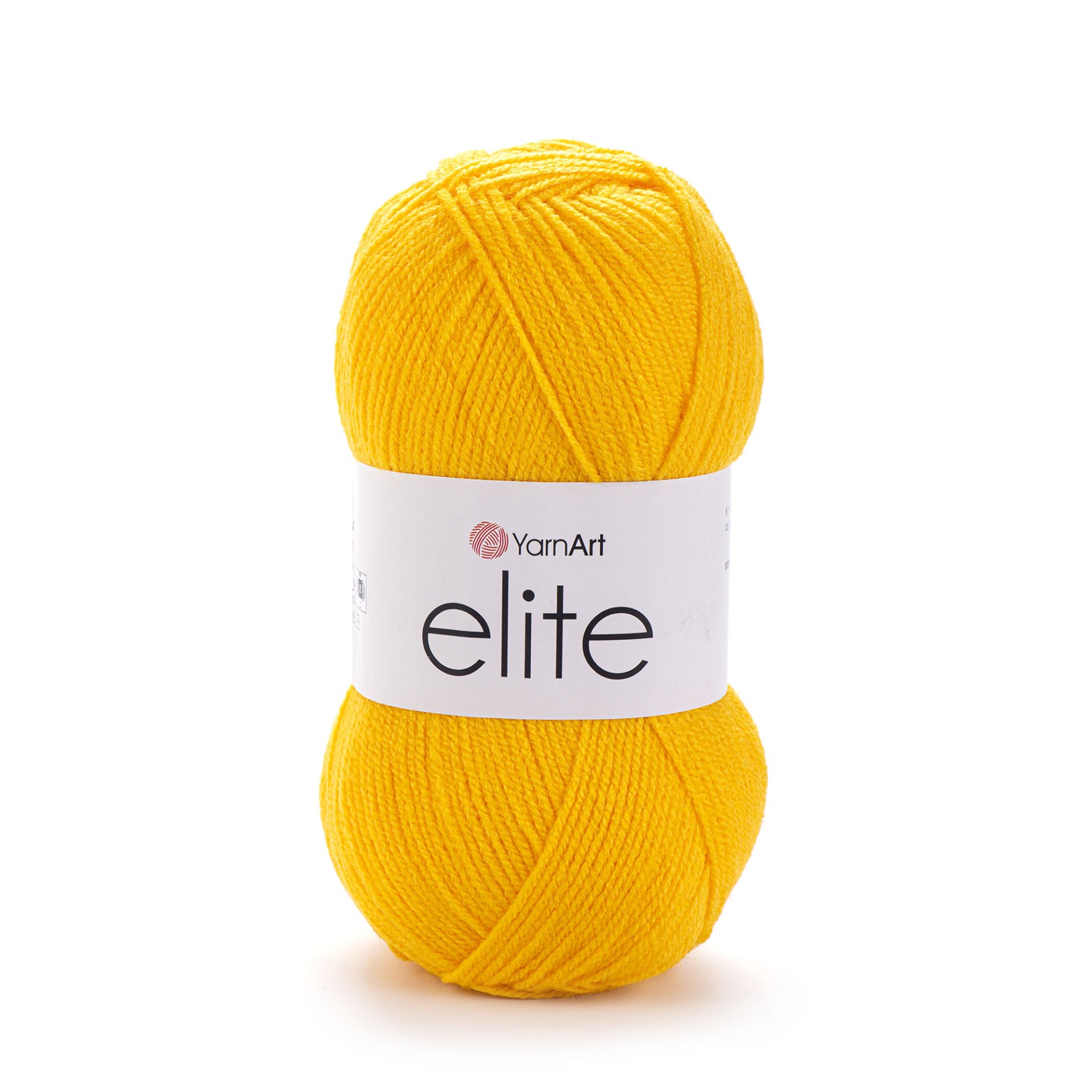 YARNART ELITE - KNITTING YARN DARK YELLOW - 32