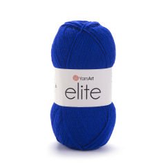 YARNART ELITE - KNITTING YARN SAXE BLUE - 64