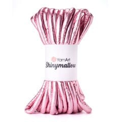 YARNART SHINYMALLOW - KNITTING YARN PINK - 5405