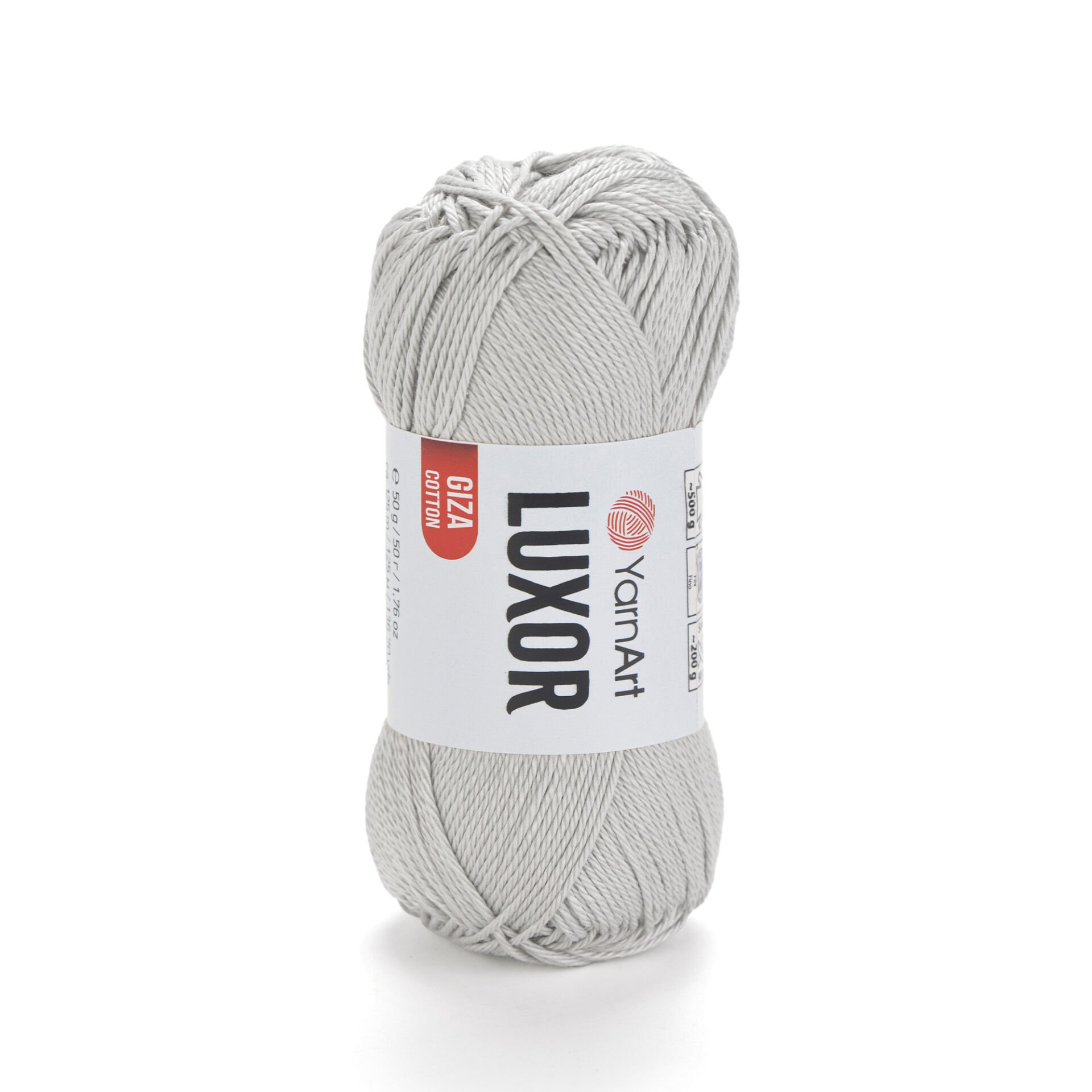 YARNART LUXOR - KNITTING YARN GREY - 1218