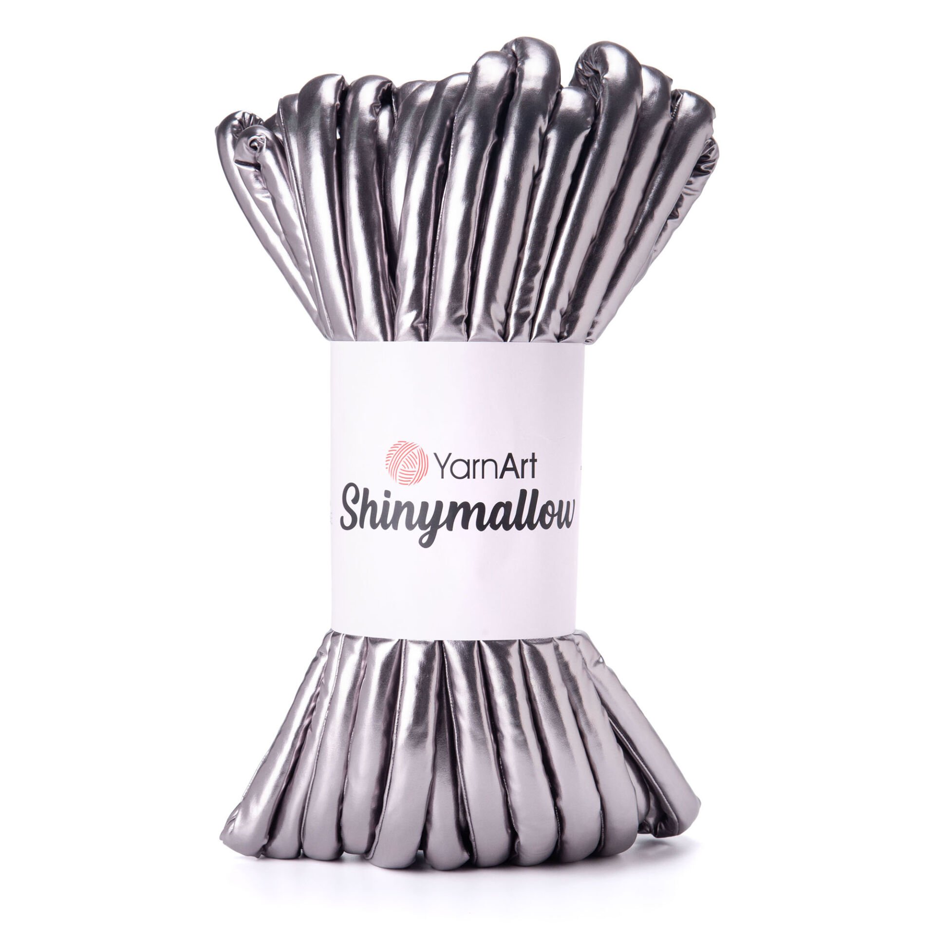 YARNART SHINYMALLOW - KNITTING YARN GREY - 5406