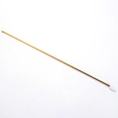 METAL TUNISIAN CROCHET HOOK 25 CM 2 MM - YELLOW
