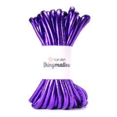YARNART SHINYMALLOW - KNITTING YARN PURPLE - 5408